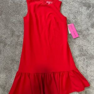 red Betsey Johnson dress